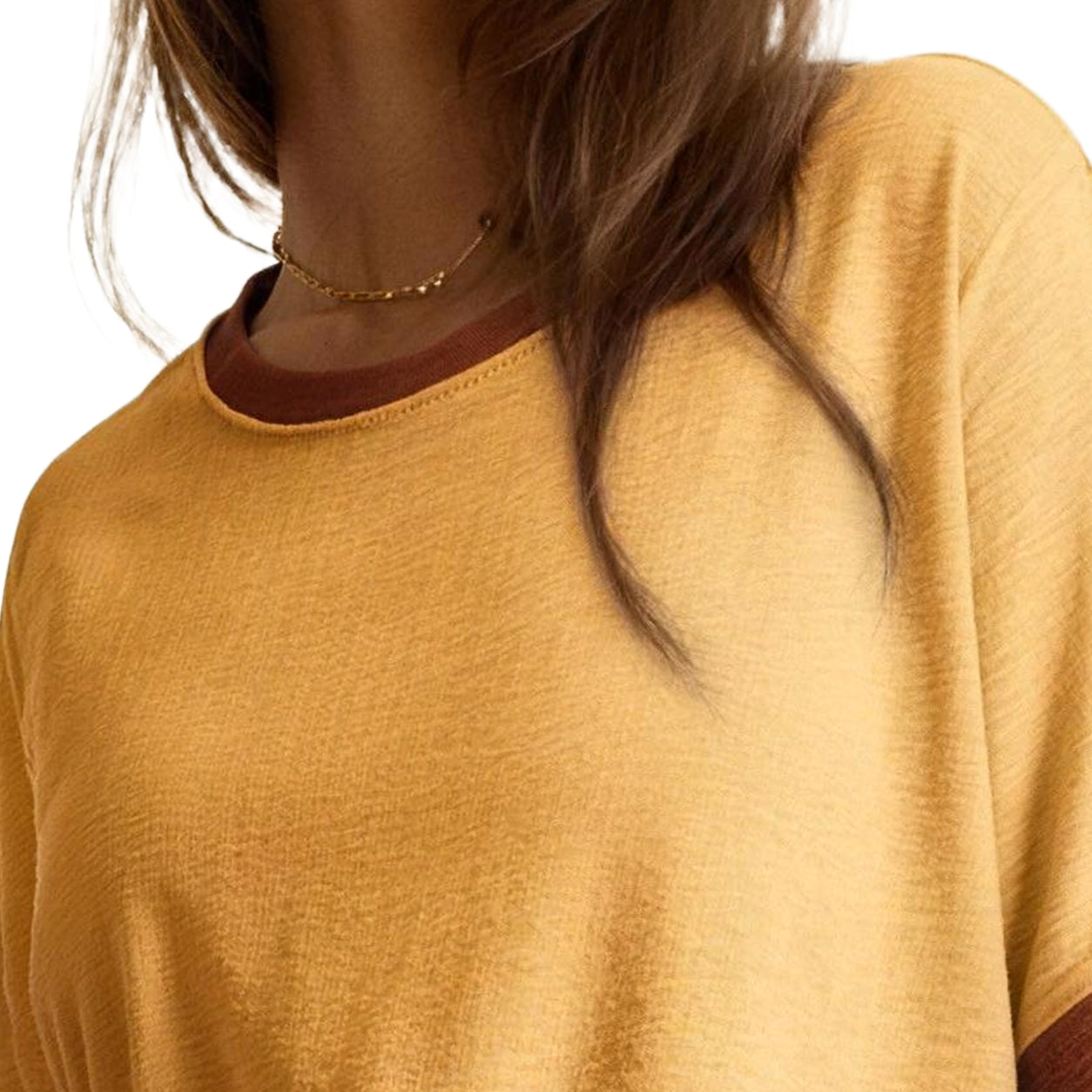 Women's Tops for Women 2026 Loose Oversized Basic Tee Comfortable Soft Fabric Flattering Fit - Womenswear